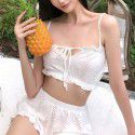 European and American 2021 summer cross-border new women's wear solid color backless navel suspender vest high waist sexy Shorts Set