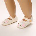 Spring and autumn style 0-1-year-old baby walking shoes soft bottom breathable baby shoes cartoon casual shoes 
