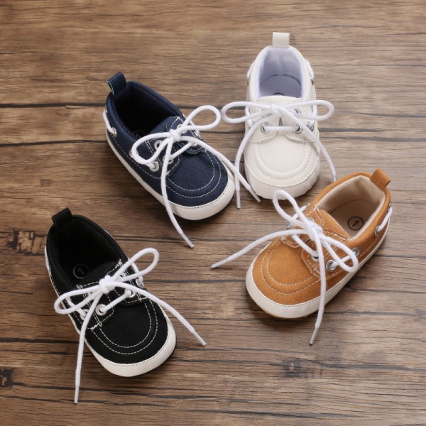 Baby shoes spring and autumn style 0-1-year-old boys' and girls' shoes soft soled casual walking shoes 