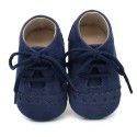 Spring and autumn new men's and women's baby 0-1-year-old toddler shoes casual lace up baby shoes flying edge single shoes d701 