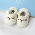 Hansheng cartoon 0-1-year-old infant shoes, baby shoes, knitted wool shoes, baby pre step shoes, spring and autumn style 