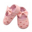 New baby shoes butterfly heart-shaped foreign trade Korean baby shoes toddler shoes princess style comfortable soft soled children's shoes wholesale 