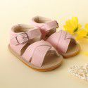 Cross border hot summer baby sandals breathable soft rubber soled walking shoes baby shoes baby shoes directly supplied by manufacturers 