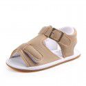 Spring and summer new men's baby shoes baby shoes soft soled non slip walking shoes rubber soled sandals wholesale 0824 