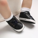 0-1-year-old four seasons baby shoes men's baby soft bottom anti-skid medium high top casual walking shoes support one hair substitute 