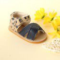 Cross border hot summer baby sandals breathable soft rubber soled walking shoes baby shoes baby shoes directly supplied by manufacturers 