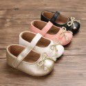 Spring and autumn style 0-1-year-old baby walking shoes Soft Sole Baby Shoes versatile princess shoes 