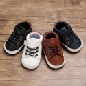 0-1-year-old four seasons baby shoes men's baby soft bottom anti-skid medium high top casual walking shoes support one hair substitute 