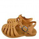 Girls' sandals 2022 new jelly shoes casual children's shoes baby sandals children's Baotou soft soled Roman children's shoes 