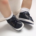 0-1-year-old four seasons baby shoes men's baby soft bottom anti-skid medium high top casual walking shoes support one hair substitute 