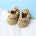 Hansheng cartoon 0-1-year-old infant shoes, baby shoes, knitted wool shoes, baby pre step shoes, spring and autumn style 